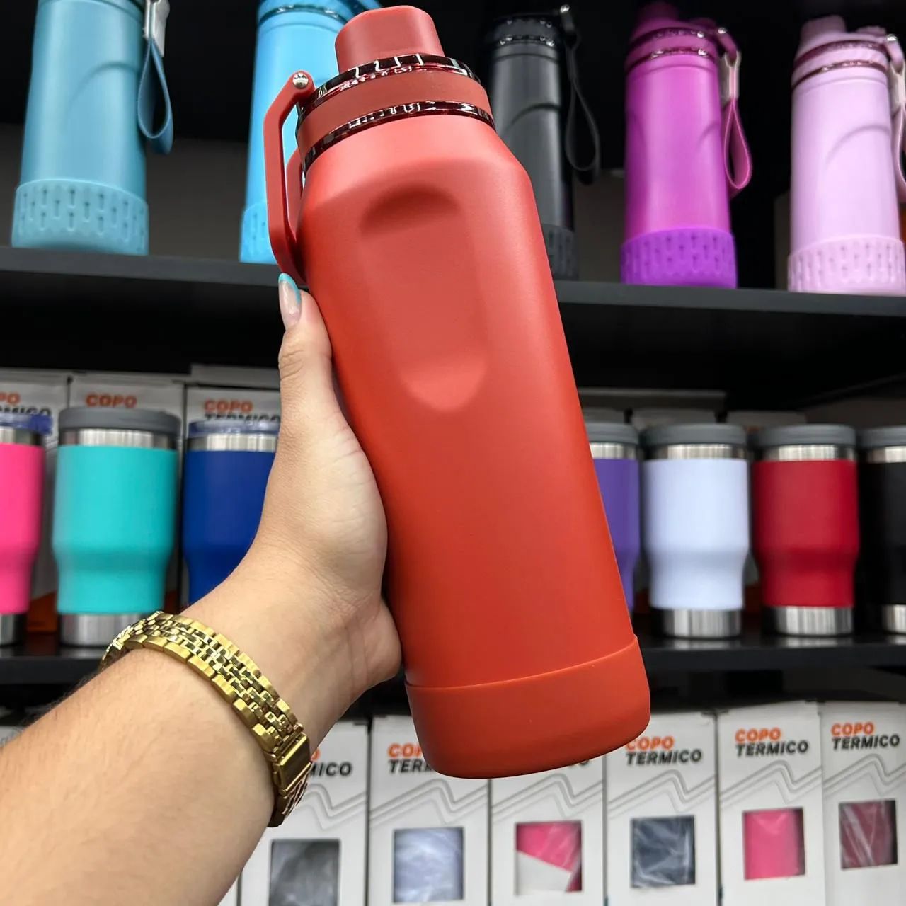 Garrafa Térmica 950 ML - Foto 4