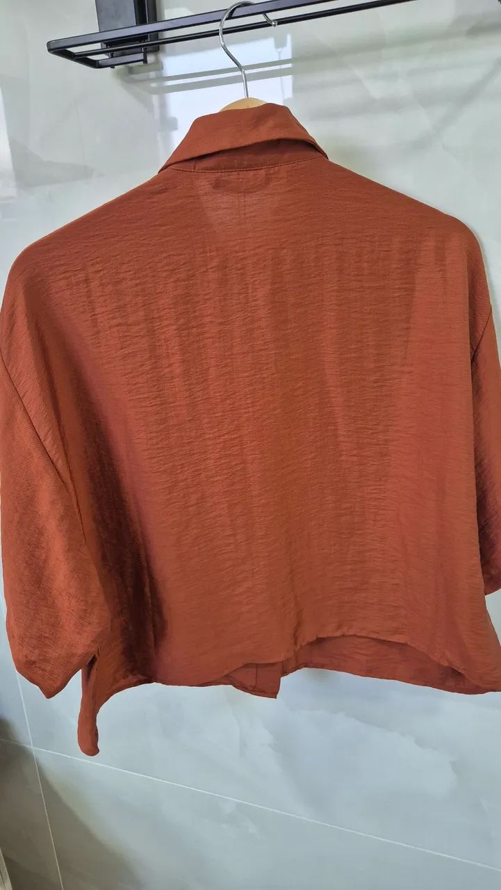Camisa Feminina ZARA - Foto 4