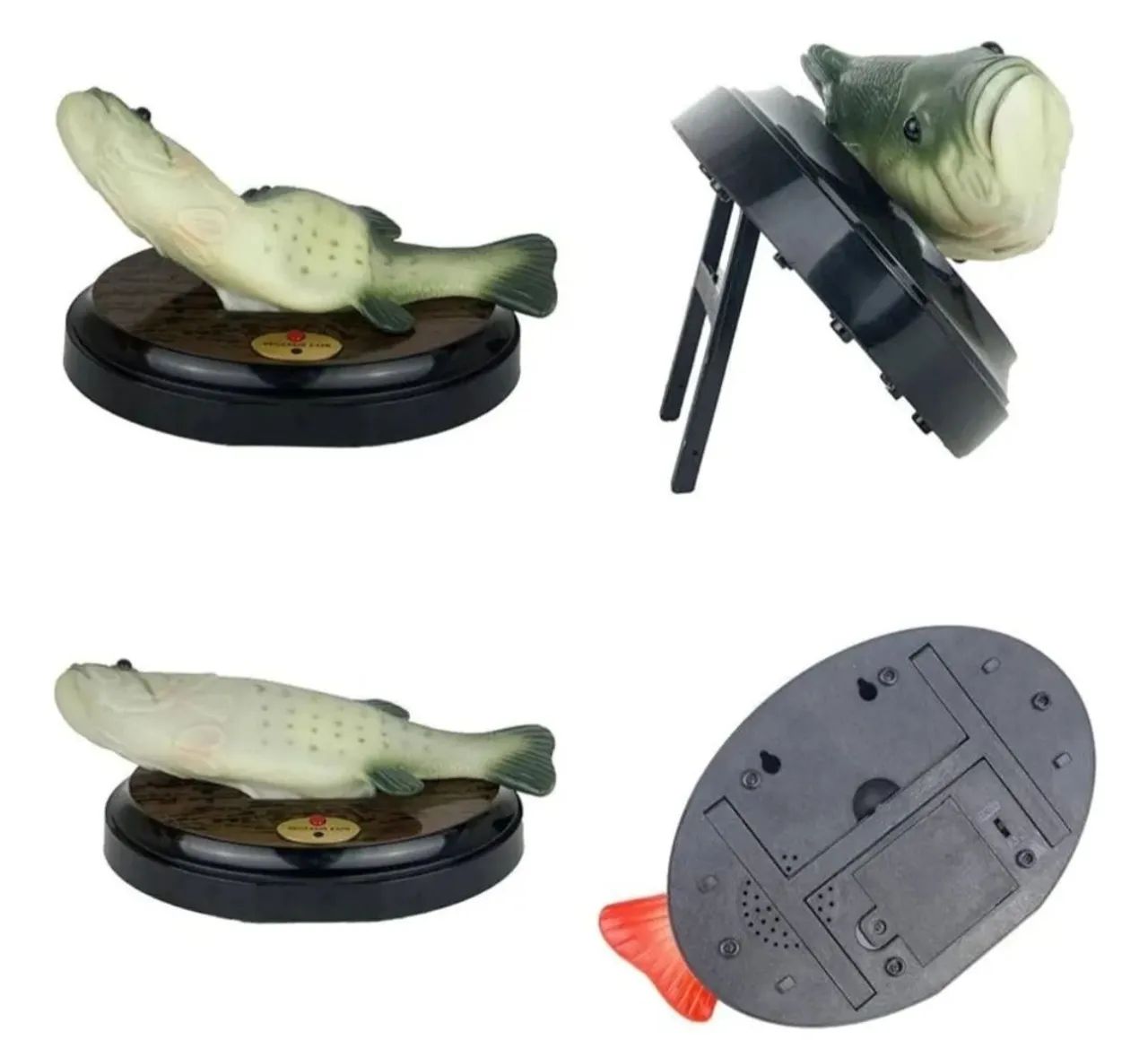 peixe cantor big mouth billy bass motion (25 dias para ficar pronto)sensor - Foto 4