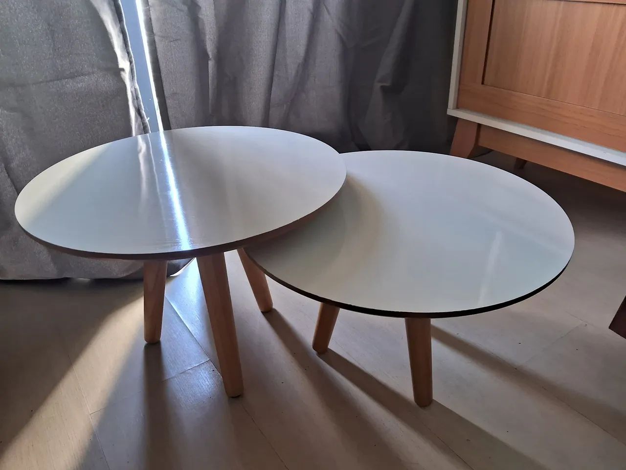 Conjunto Mesa de centro/lateral - Foto 4