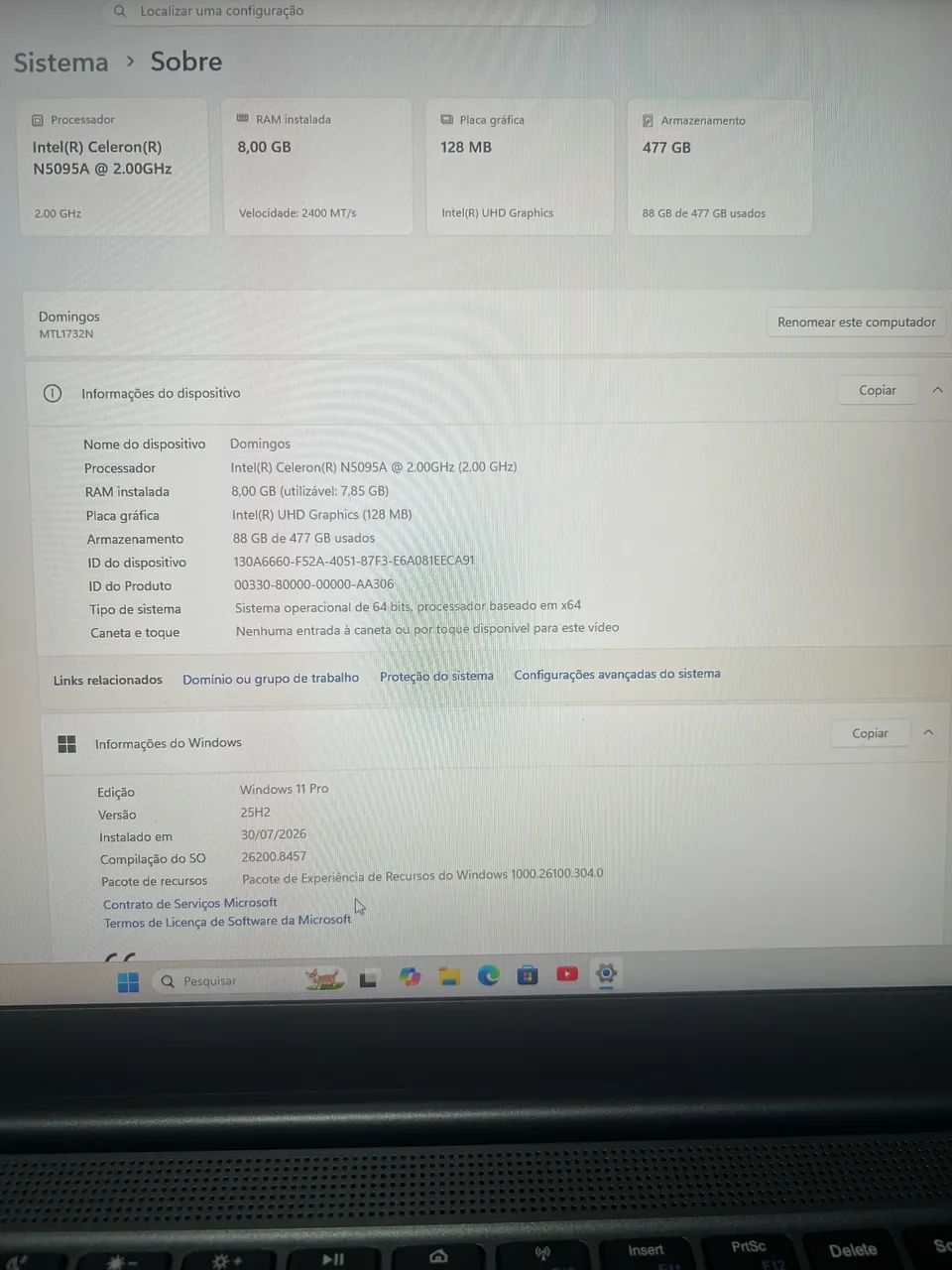 Notebook tela 17,3?  - Foto 2