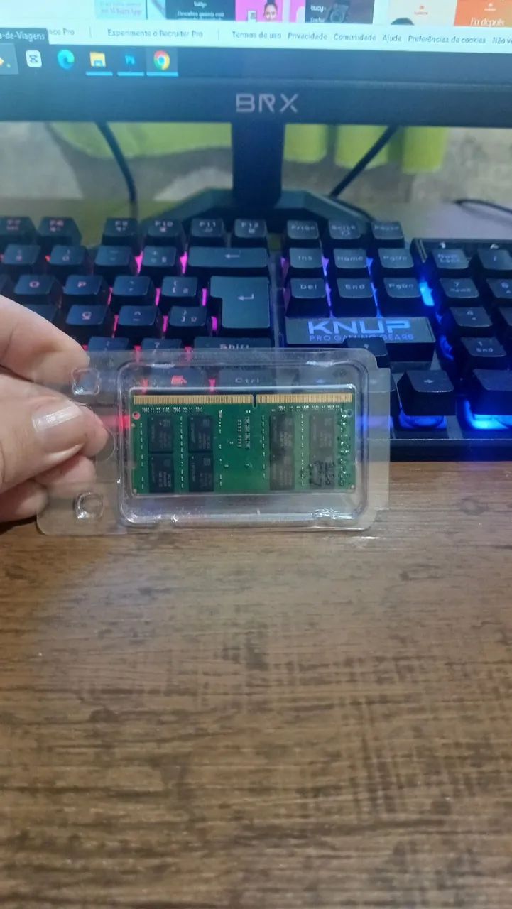 Vendo memória ram 16g DDR4 nova - Foto 2