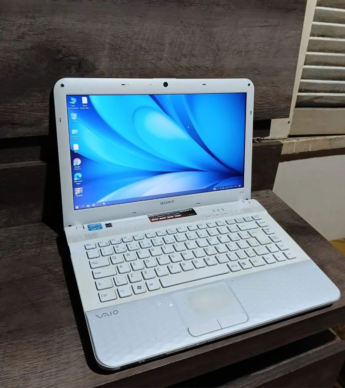 Notebook Sony vaio placa de vídeo nvidia, processador Intel core