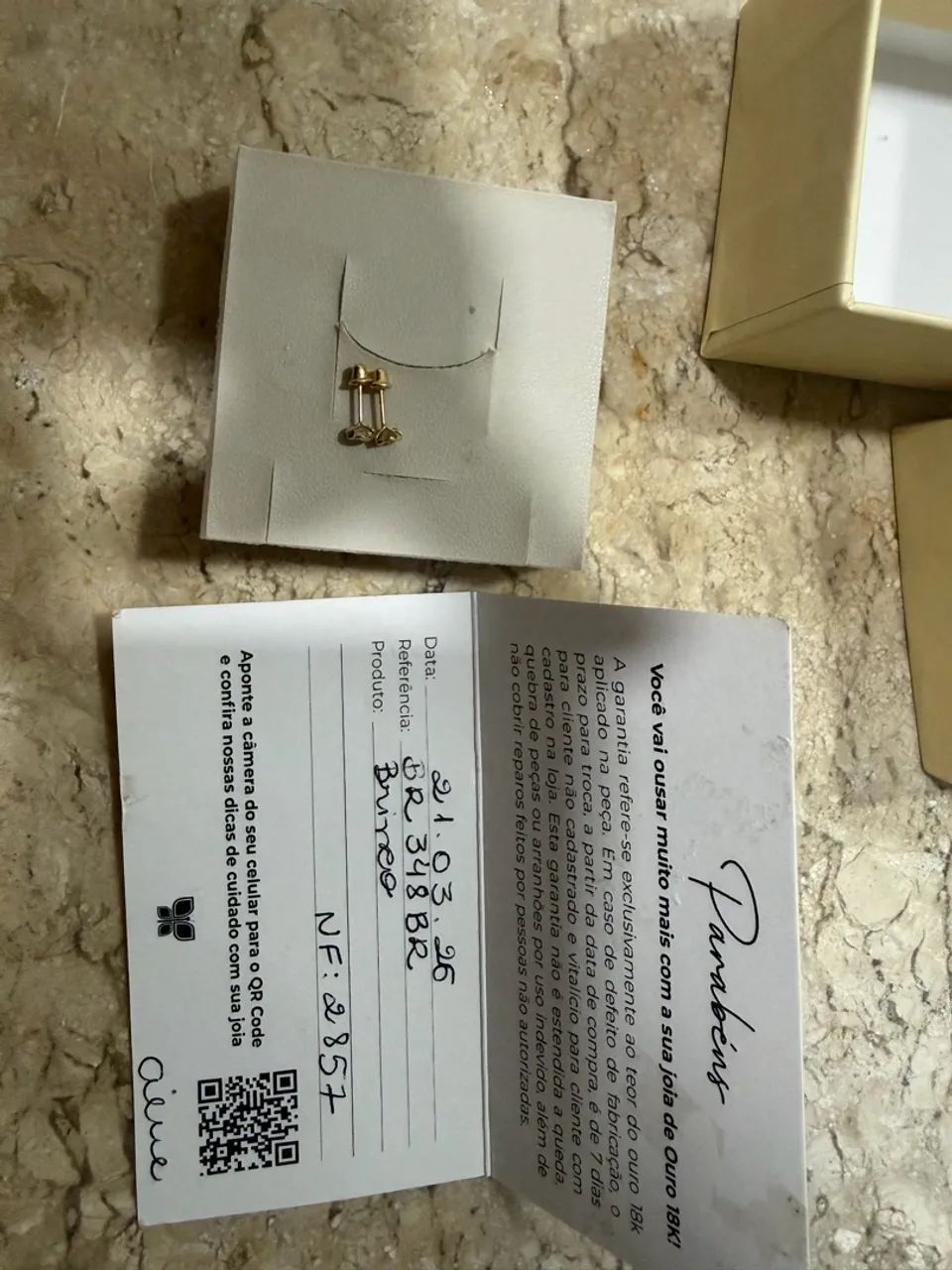 Vendo brinco de ouro para bebê - Foto 5