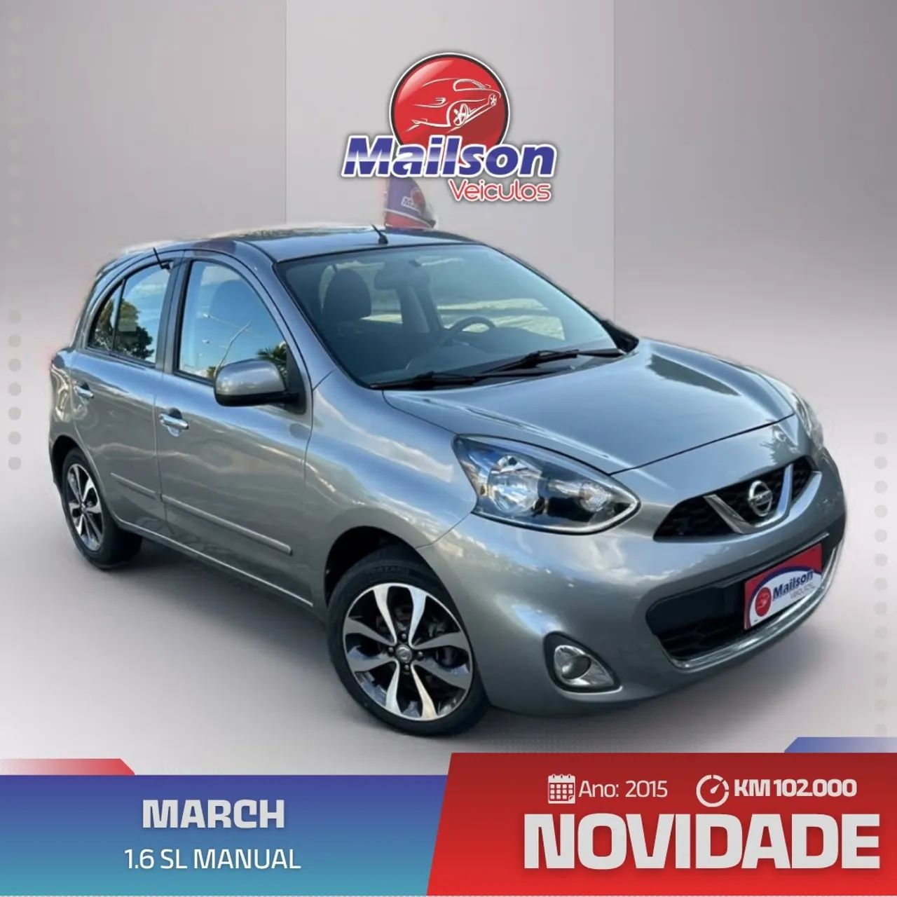 Nissan March MARCH SL 1.6 16V Flex Fuel 5p 2015