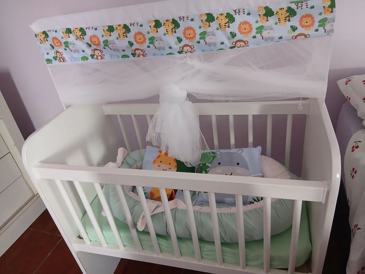 Mini berço completo 