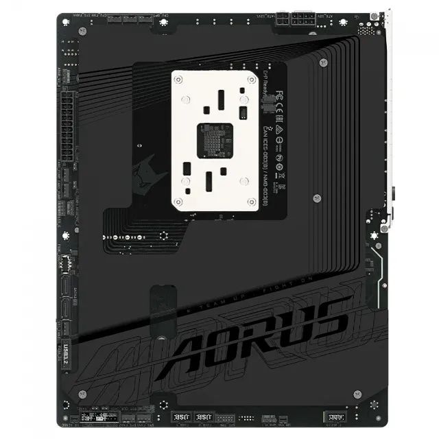 Placa Mãe Gigabyte B850 Aorus Stealth AMD AM5, ATX, WiFi, bluetooth, DDR5 nova - Foto 3