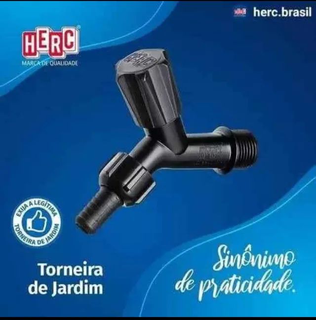Torneira de Jardim preta