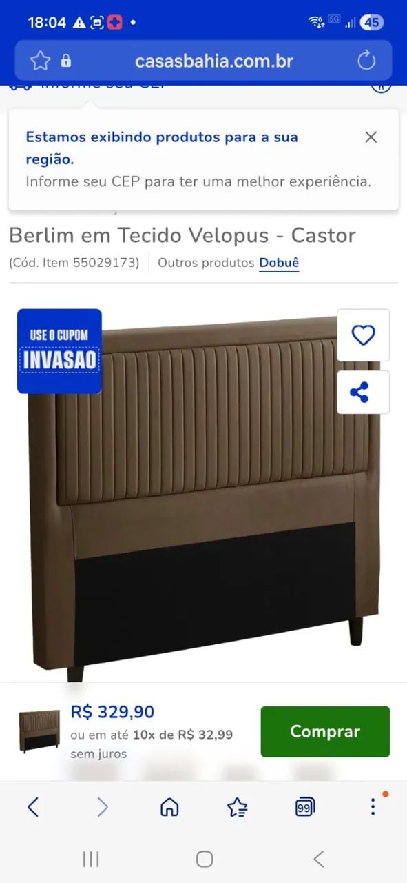 Cabeceira para cama casal - Foto 4