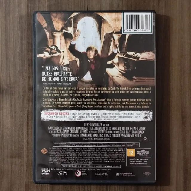DVD A Dança Dos Vampiros (Legendado) - Foto 2