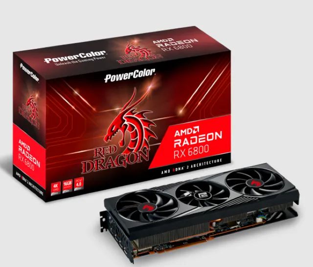RX 6800 Power Color Red Dragon 16GB - Foto 3