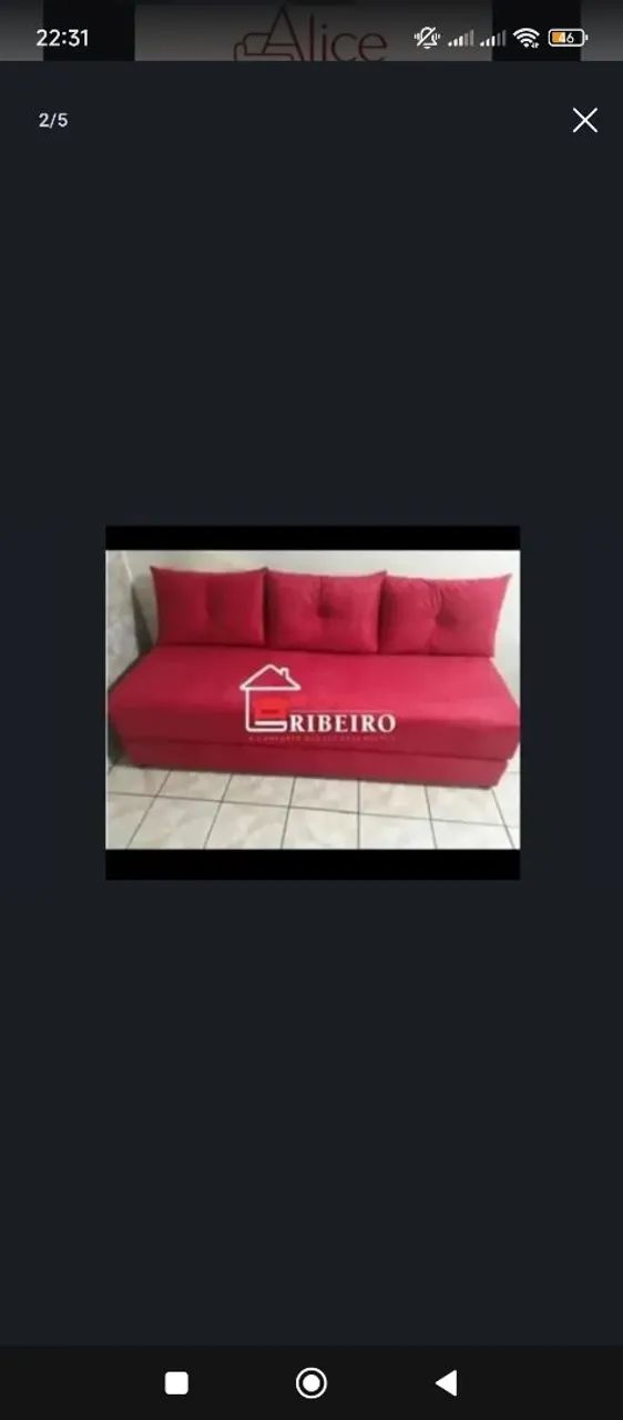 PROMOÇÃO SOFA BICAMA COM ENCOSTO  - Foto 2