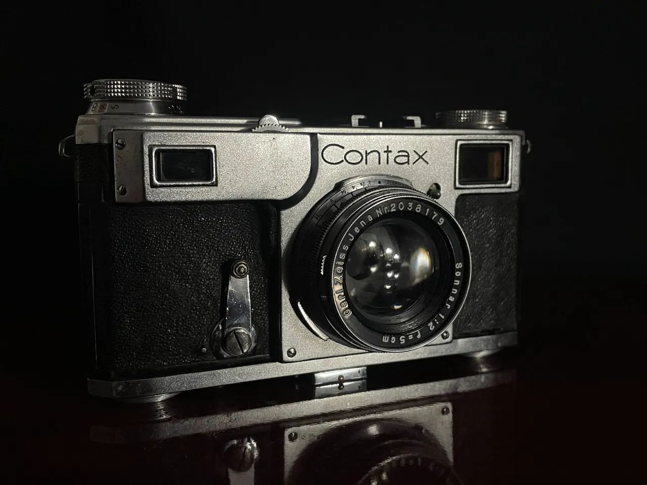 Câmera Contax II - Funcionando + Acessórios  - Foto 2