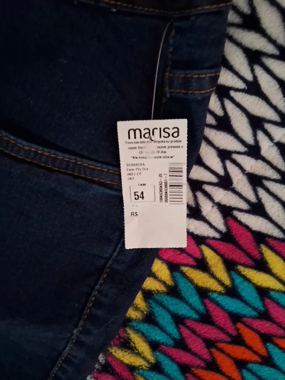 Bermuda Plus Size Marisa 54 Nova - Foto 4
