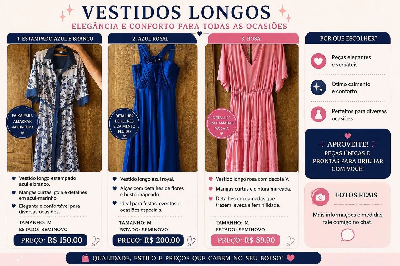 Vestidos de festa 