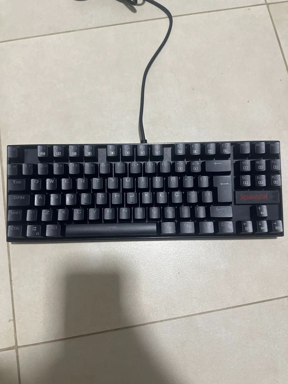 KIT MOUSE E TECLADO REDDRAGON - TECLADO KUMARA E MOUSE COBRA - Foto 2