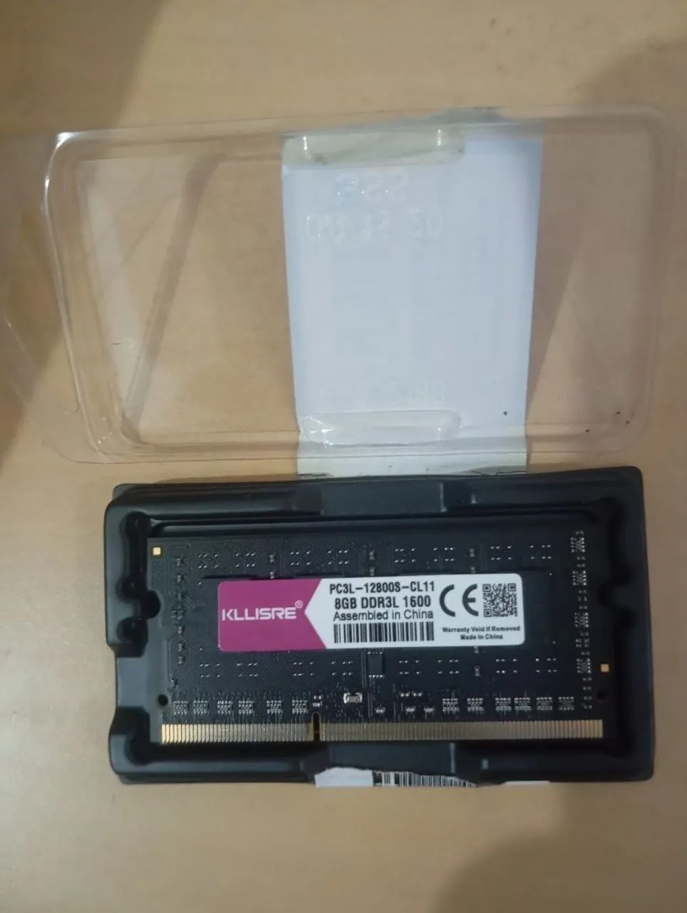 Memória DDR3 8GB Notebook 