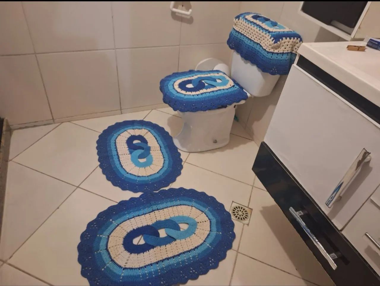 Kits Tapetes de crochê  - Foto 5