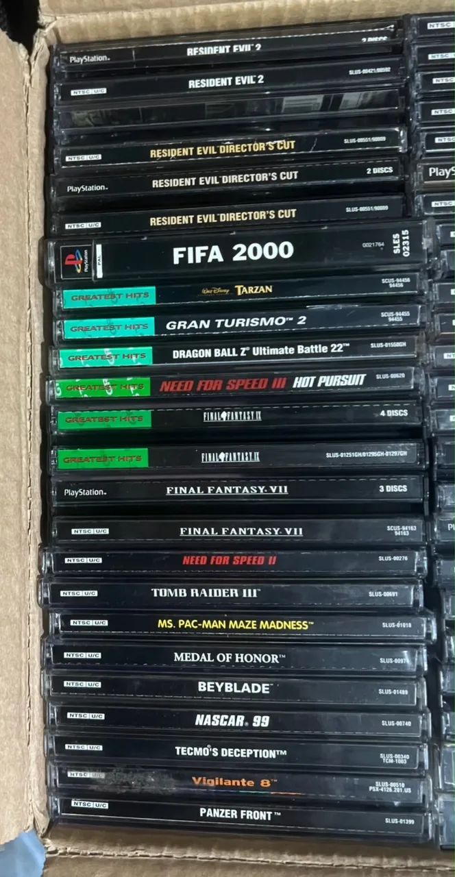 Jogos ps1 originais! Faço OLX pay! - Foto 2