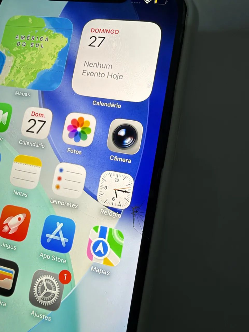iPhone 12 Pro Max Azul - com detalhes - Foto 2