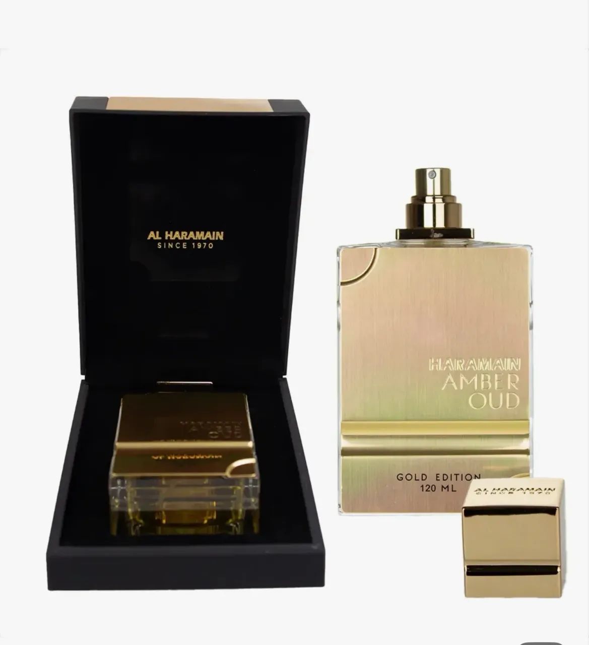 Perfume Árabe Alta fixação - AL Haramain Amber Ould Black Edition  - Foto 2