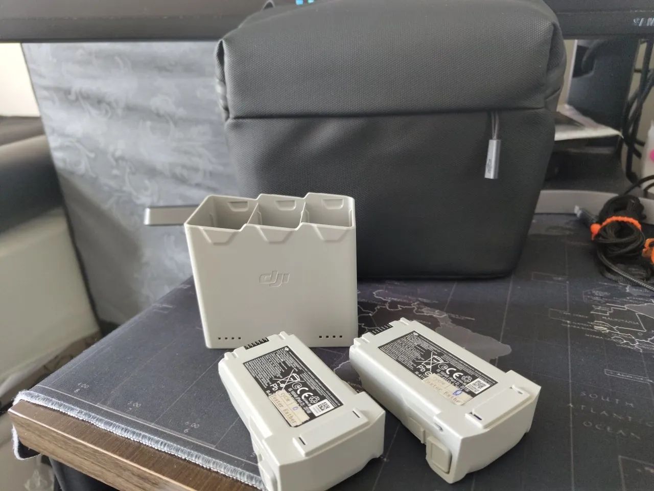 Baterias plus Mini 3 pro e mini 4 pro 3850 mah 60 ciclos + Hub - Foto 2