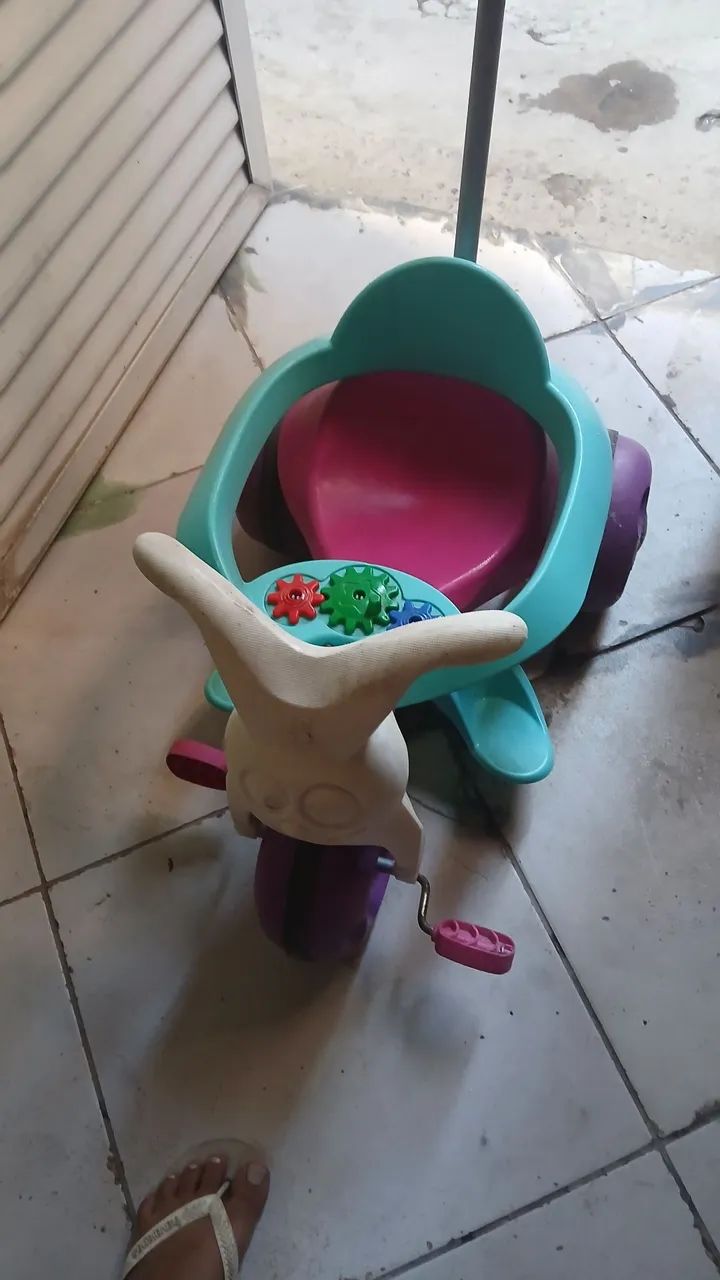 Carrinho e motoca infatil  - Foto 4
