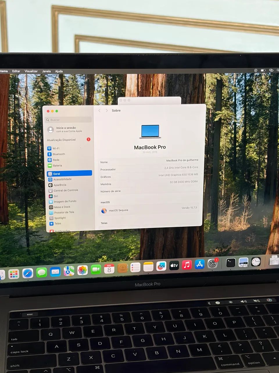 MacBook Pro i9 32GB de ram 512GB SSD Radeon 16 polegadas