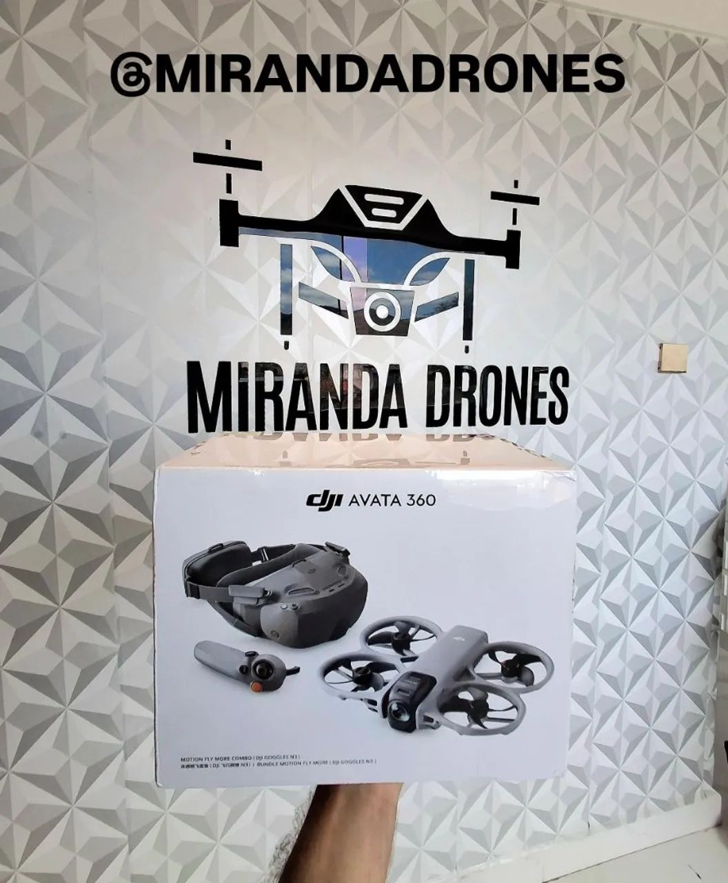 DJI AVATA 360 MOTION COMBO LACRADO!