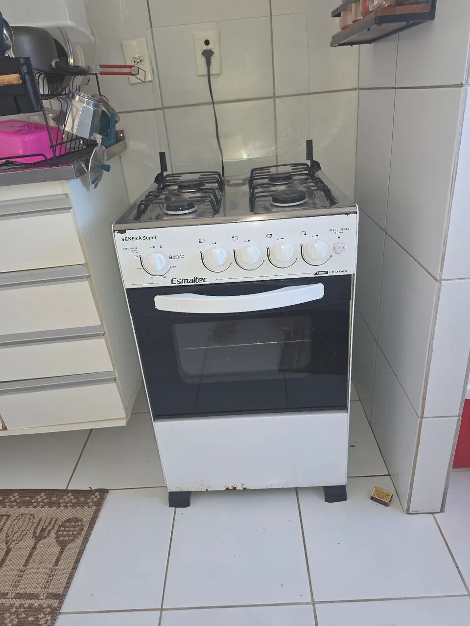 Fogão a gás 4 bocas automático  - Foto 2