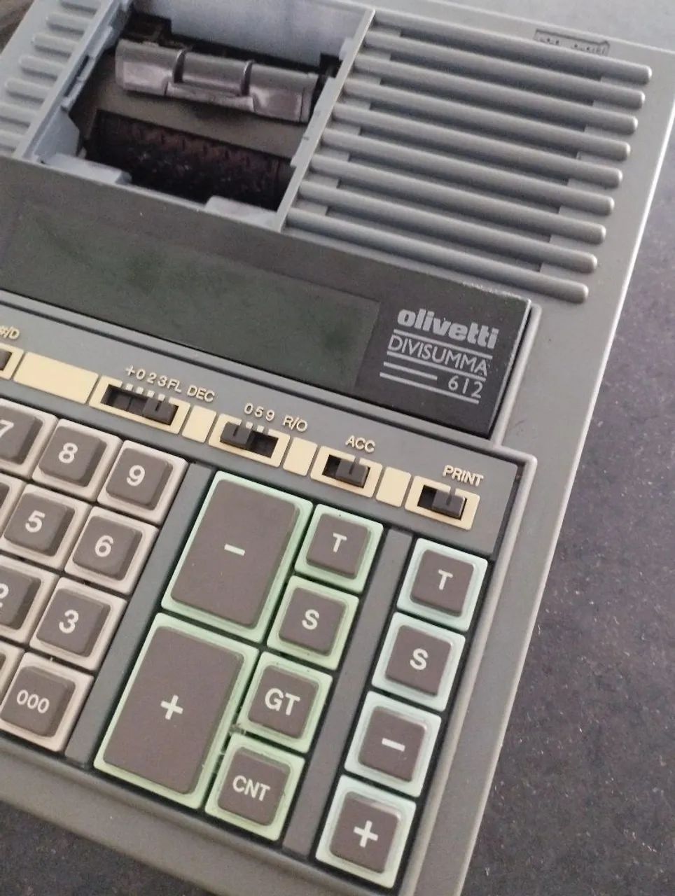 Calculadora antiga Olivetti - Foto 2