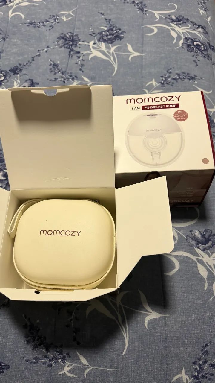 Bomba extratora de leite Momcozy M5 - Foto 3