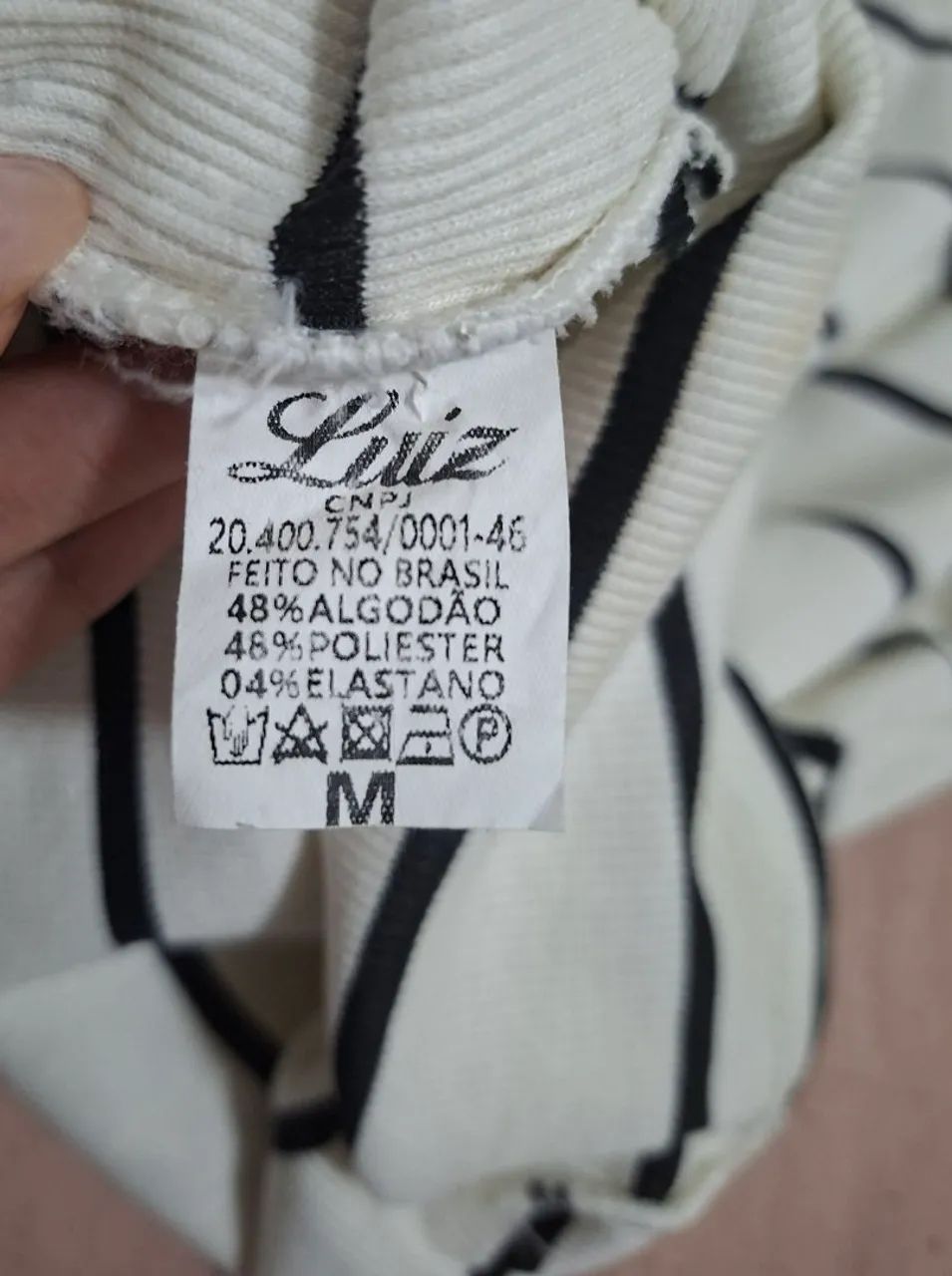 Blusa/Cropped listrado  - Foto 2