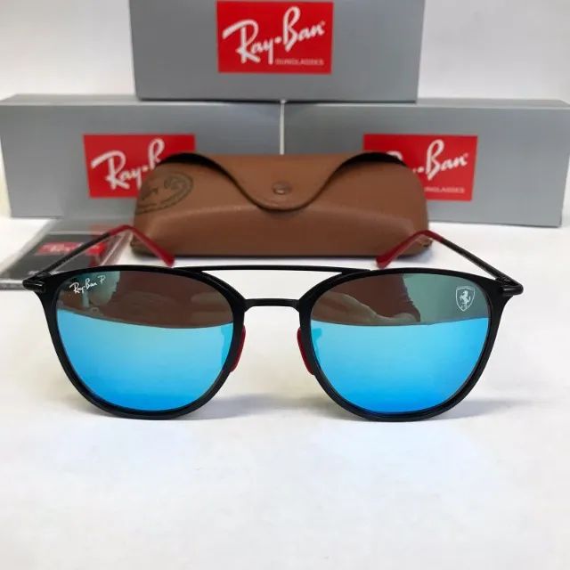 óculos de sol ray ban rb3601 azul 
