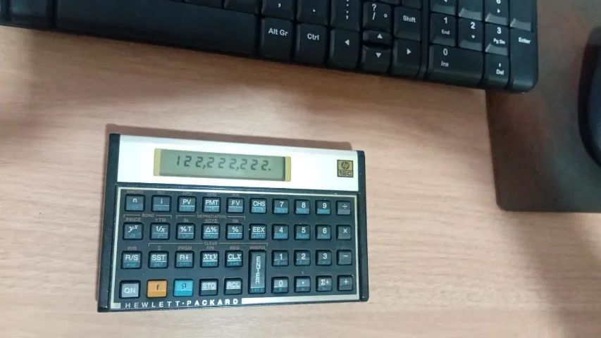 calculadora HP 12C  - Foto 2