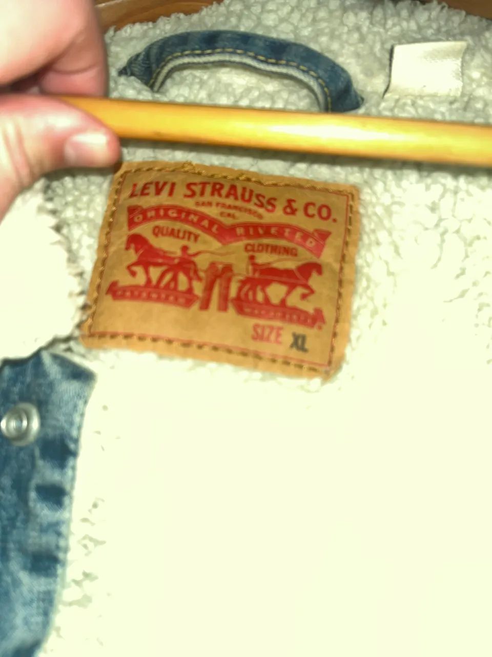 Casaco jeans importado levis GG/XL - Foto 3