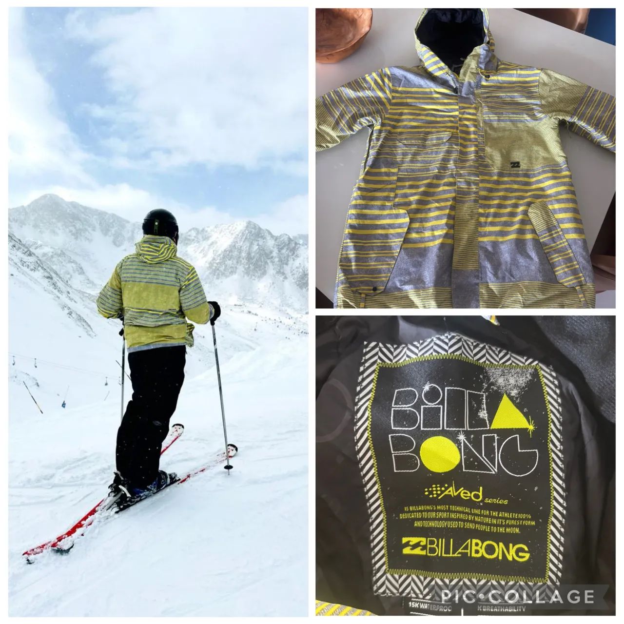 Casaco de Esqui (Ski) Billabong - Linha Aved - Tamanho G - Foto 2