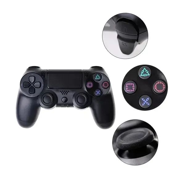 Controle sem fio para Playstation 4 e PC, compatível e funcional Pronta Entrega - Foto 4