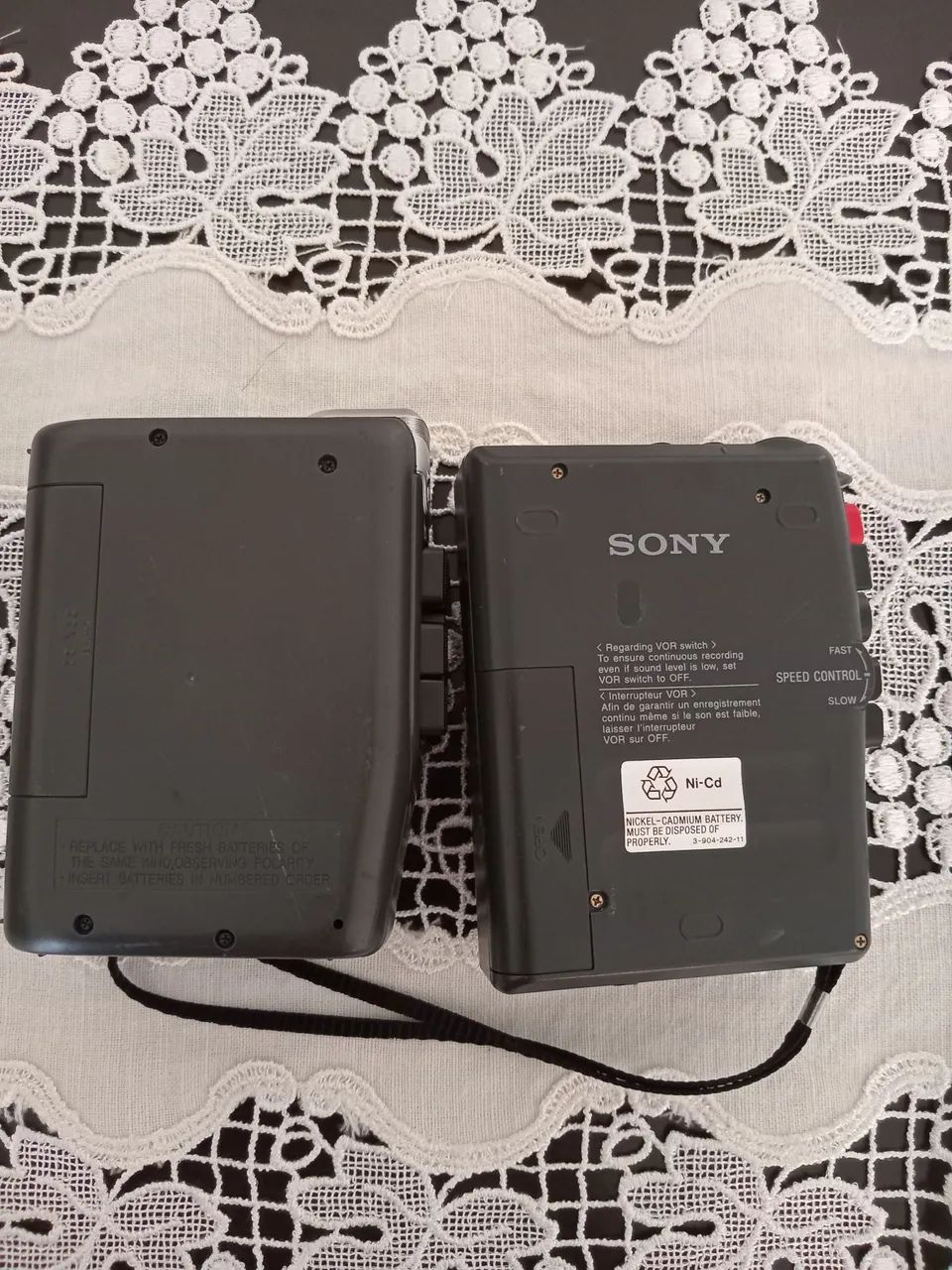 2 walkaman no estado Panasonic e Sony  - Foto 4
