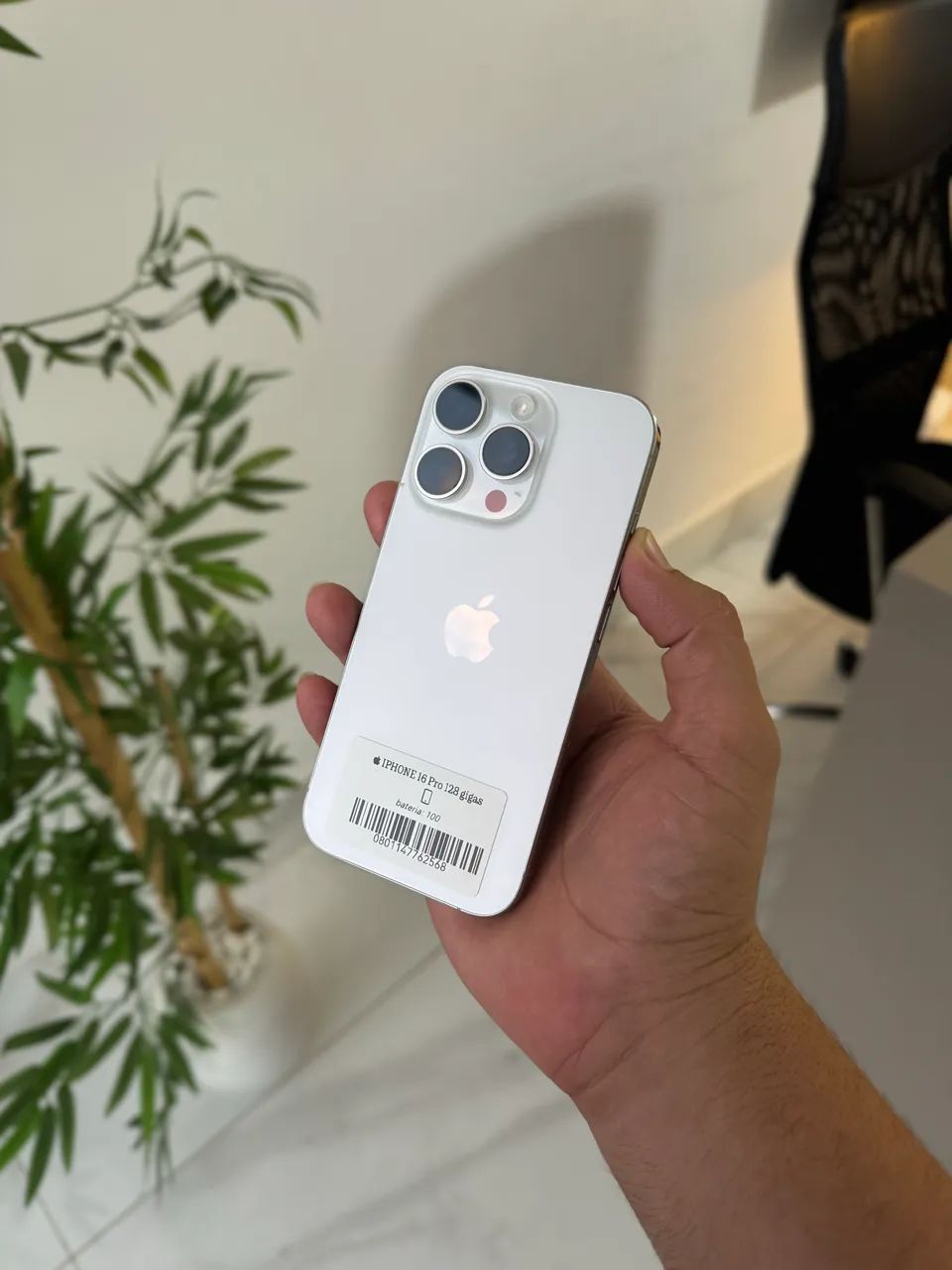 IPHONE 16 PRO 128 GIGAS GARANTIA APPLE ATÉ DEZEMBRO