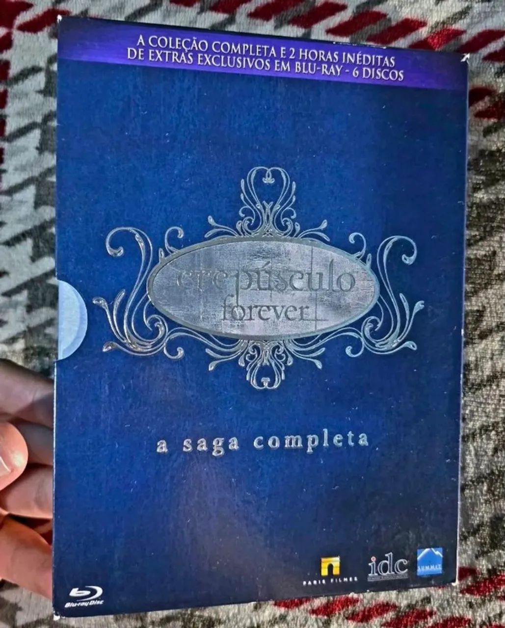 Box crepúsculo - bluray - Saga completa 