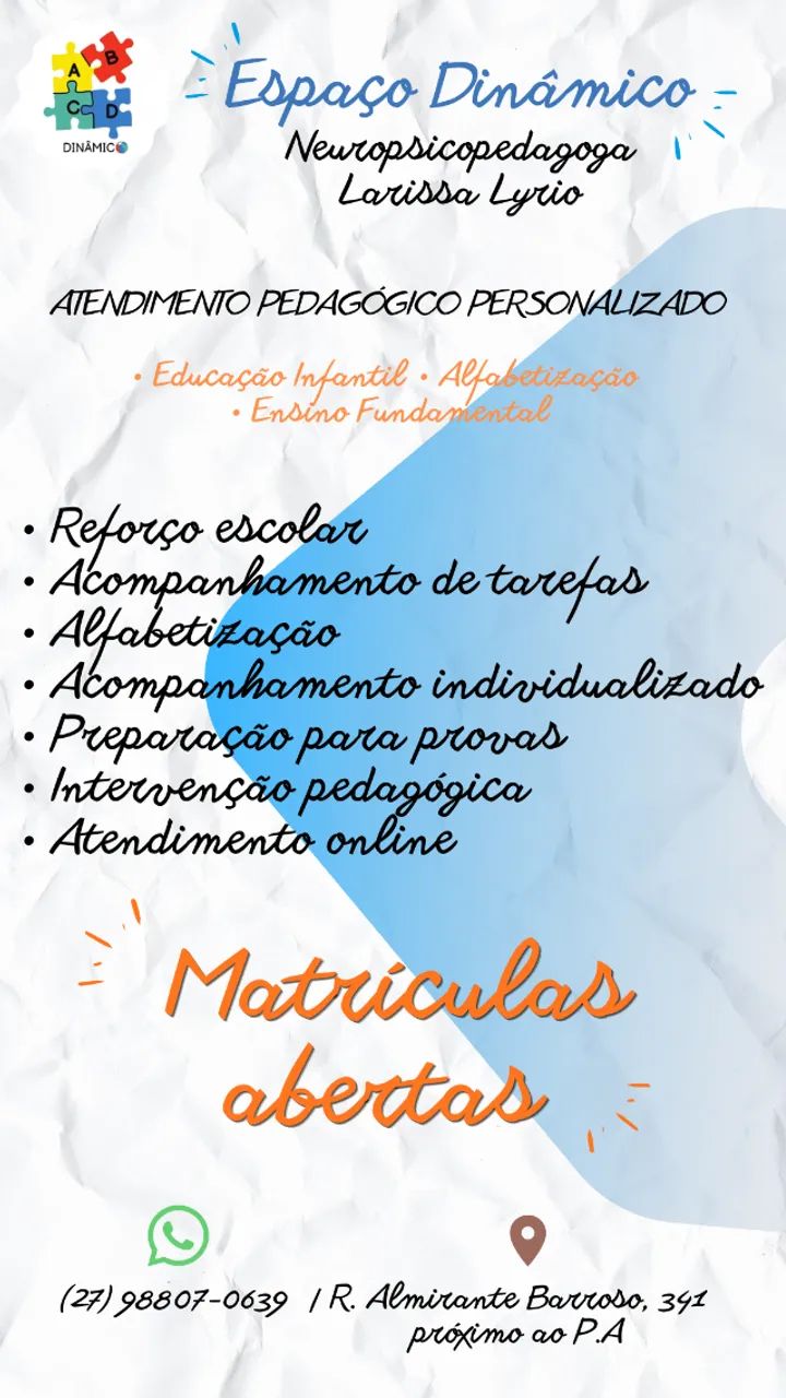 PROFESSORA PARTICULAR 