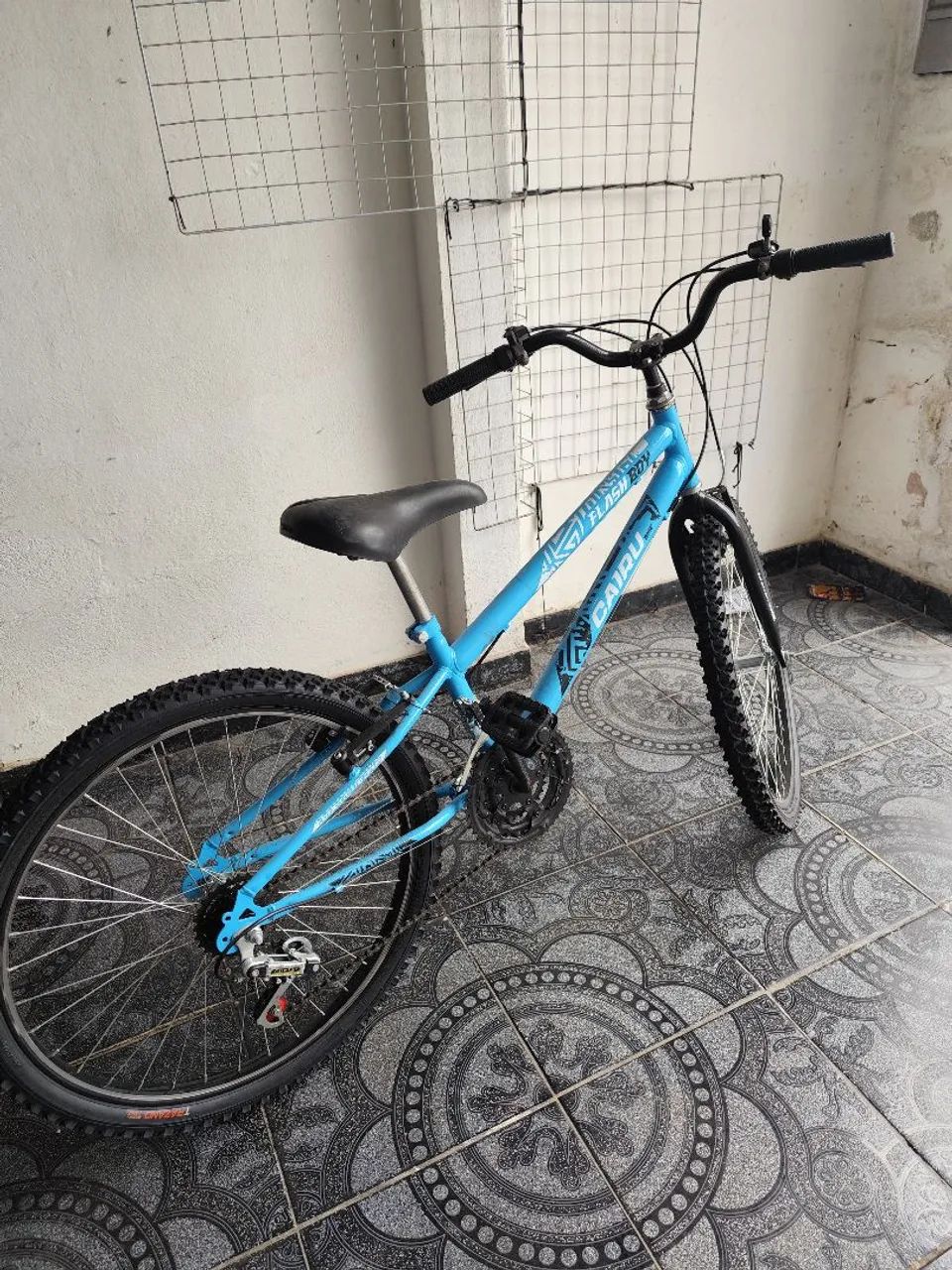 Bicicleta Kairu Flash Azul Aro 24 - Foto 5