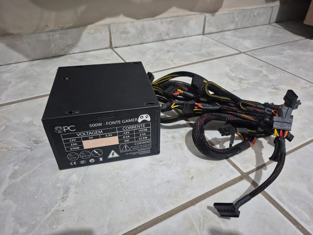 Fonte 500w real  - Foto 2