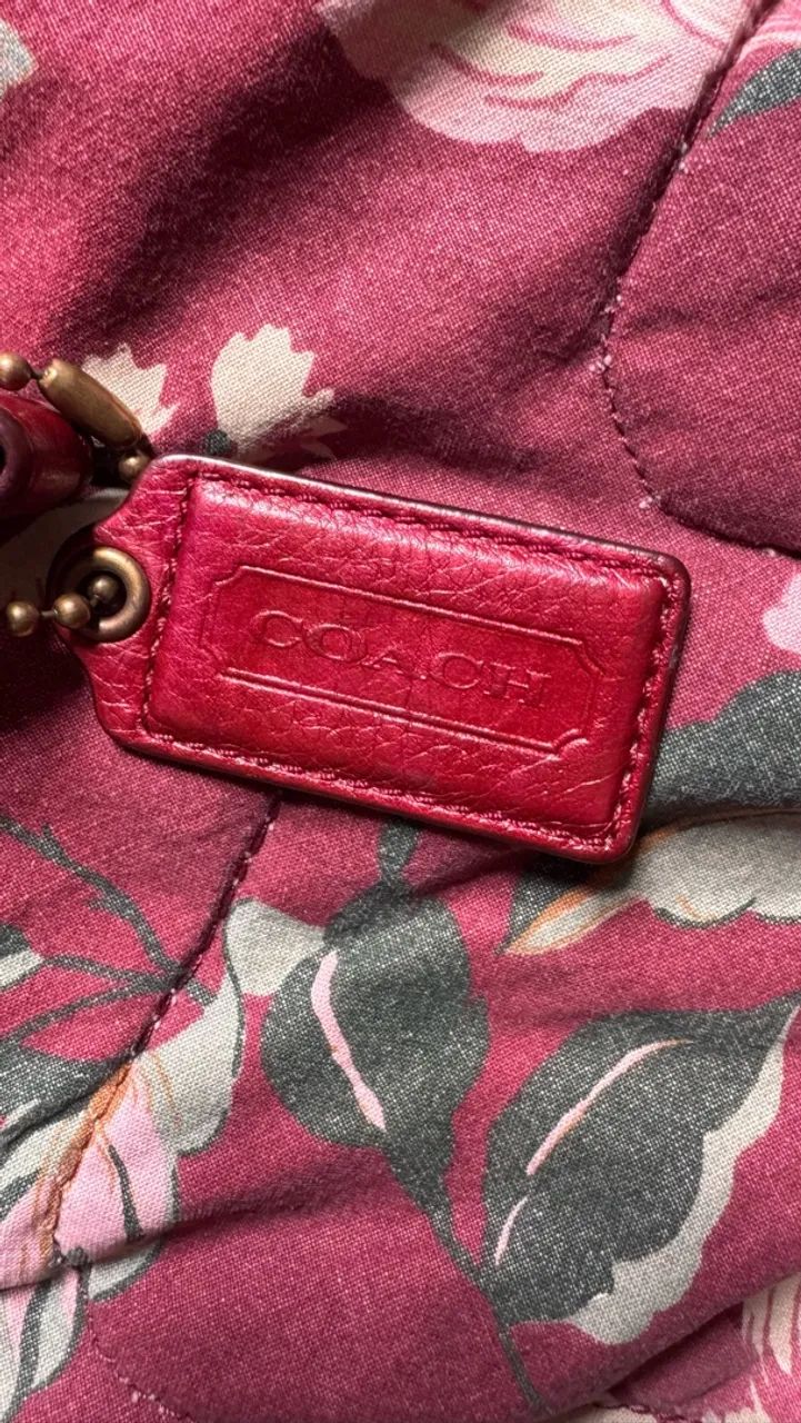 Bolsa Coach original cherry - Foto 3