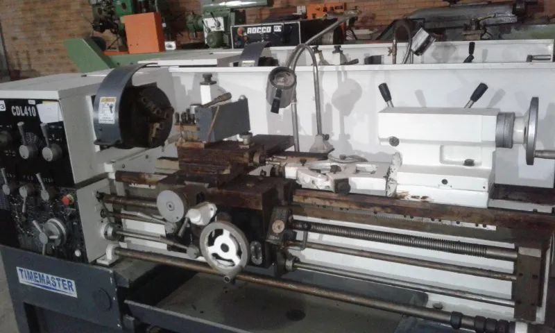 Torno Mecânico Timemaster Cdl 410 Novo Nunca Usado - Foto 5