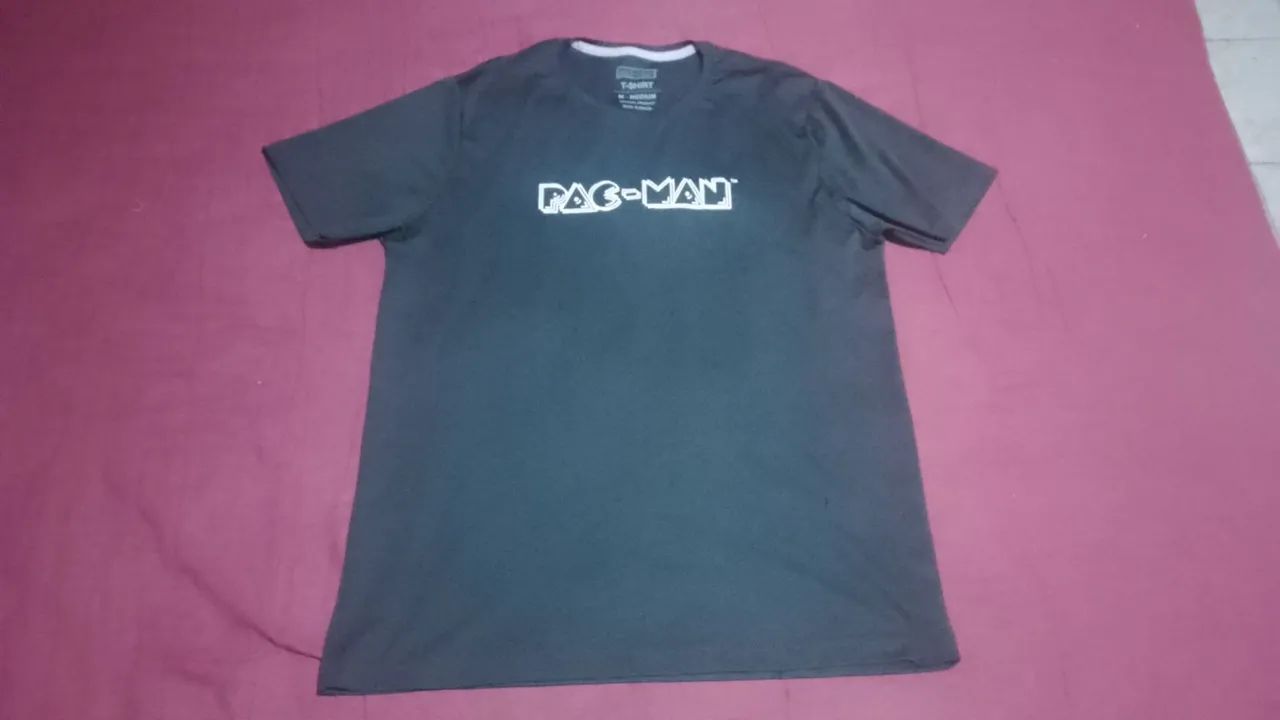 KIT 2 camisetas PAC Man 