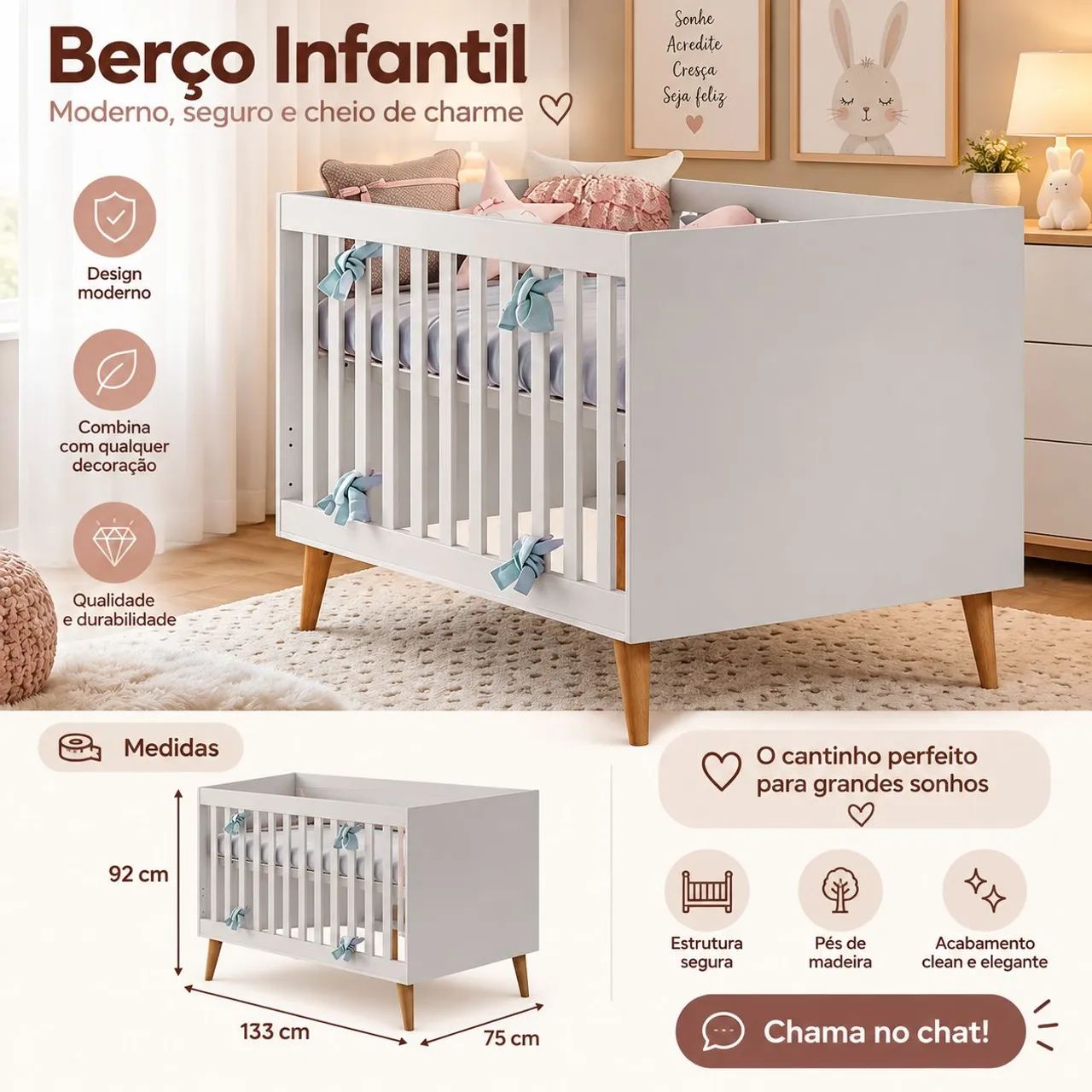 Berço para o seu maior Tesouro