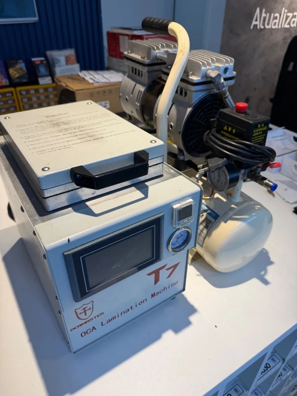 OCA LAMINATION MACHINE T7 - VENDO PRECINHO - Foto 3