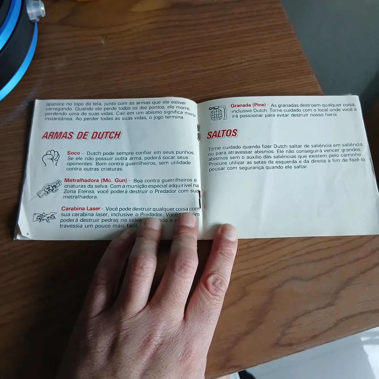 MANUAL PREDATOR NES ORIGINAL - Foto 4